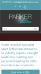 Mobile Screenshot of parkerpublicrelations.com.au